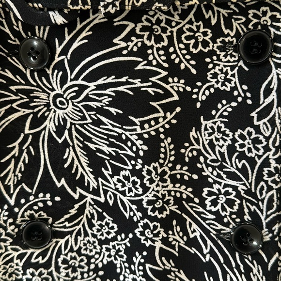 Vintage Semi Sheer Floral Dress - Picture 6 of 16